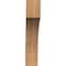 Ekena Millwork 4"W x 20"D x 20"H Westlake Rough Sawn Knee Brace, Western Red Cedar BRC04X20X20WTL00RWR - alternate 3